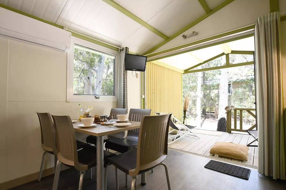 Campsite Bella Vista *** - Chalet Muvrella Twin 25m2 4 people in Calvi, Calvi und Umgebung