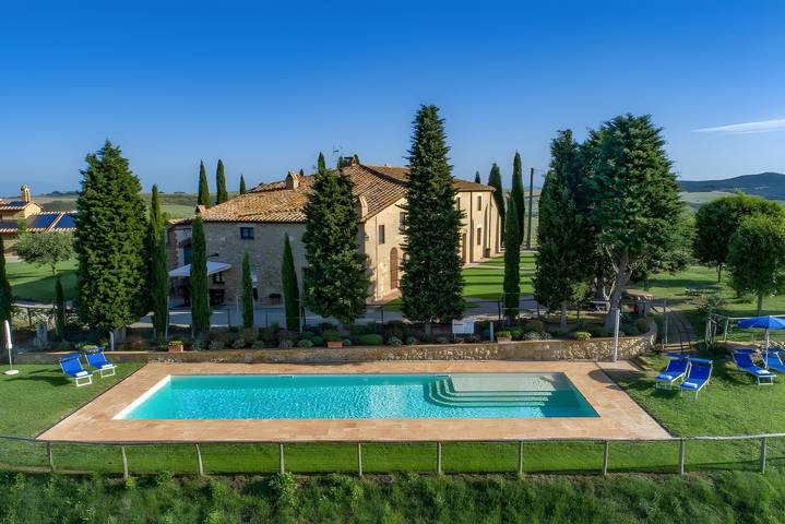 Agriturismo per 4 persone, con giardino in Val d’Orcia