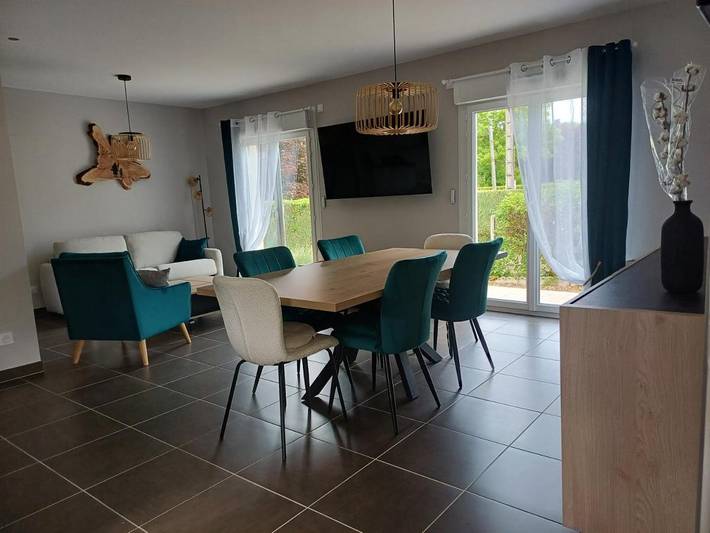 Location de vacances pour 6 personnes, avec terrasse ainsi que jardin et vue à Les Riceys - 4