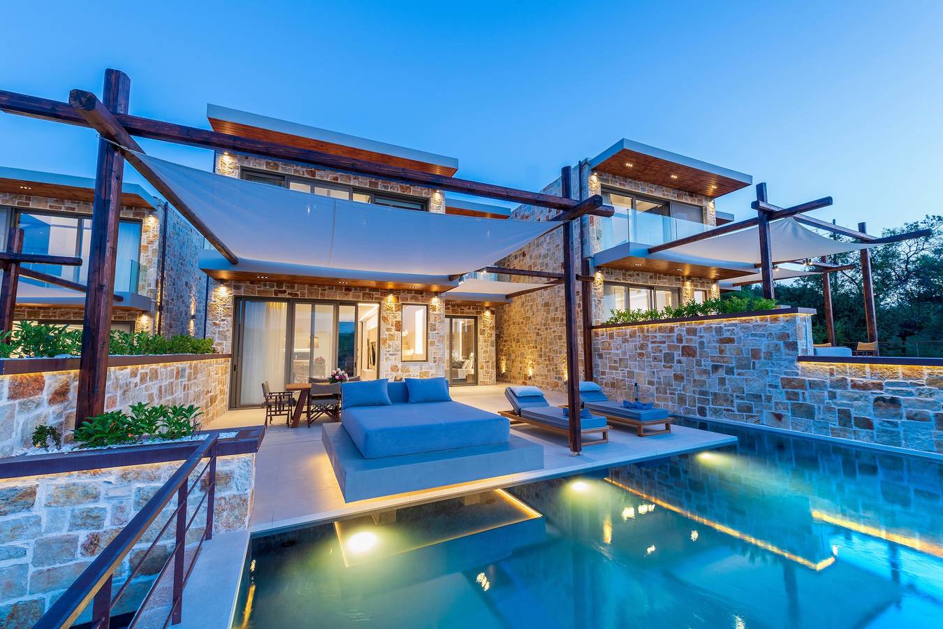 Villa "Ira" with Sea View, Private Pool & Wi-Fi in Katomeri, Meganisi