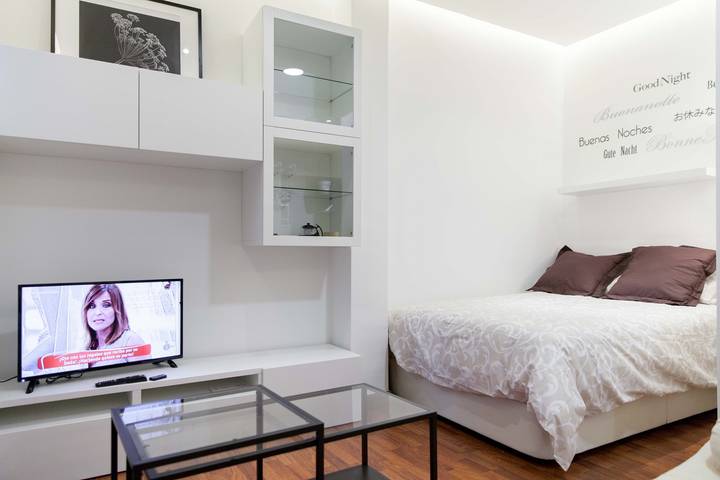 Studio voor 3 personen in Madrid