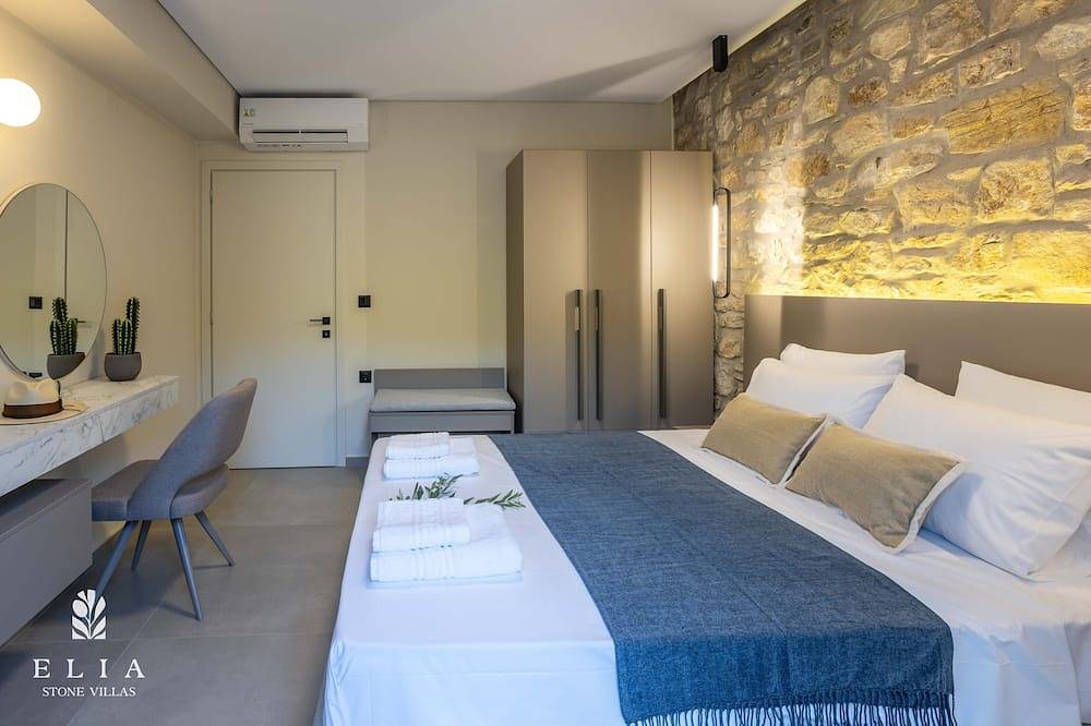 Deluxe Private Pool Villa, Elia Stone Villas in Thassos