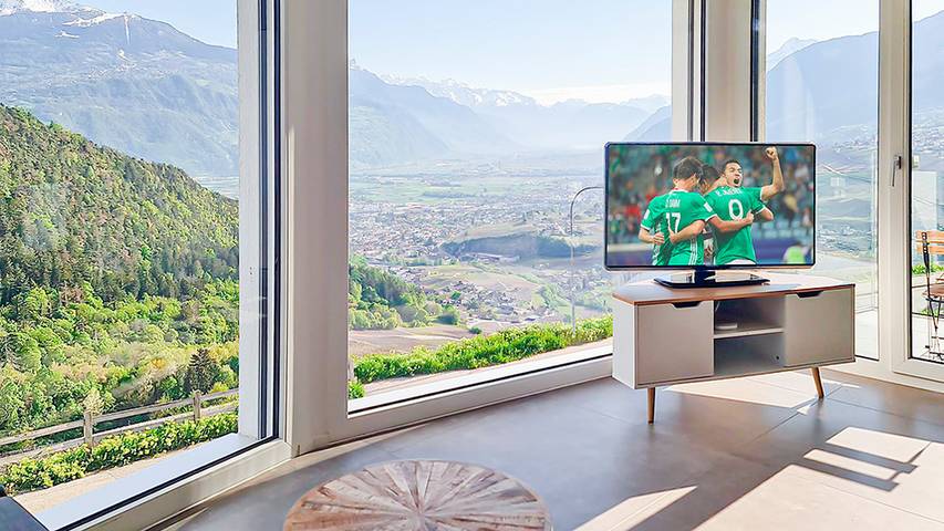 Gîte pour 3 personnes, avec jacuzzi ainsi que sauna et balcon à Savièse - 3
