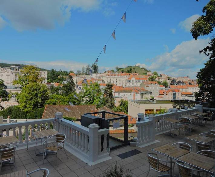 Hôtel pour 2 personnes, avec vue ainsi que jardin et balcon