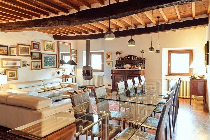 Agriturismo voor 3 personen, met Uitzicht in Pienza