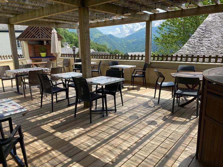 Hôtel pour 3 personnes, avec vue et terrasse à Bilhères - 4