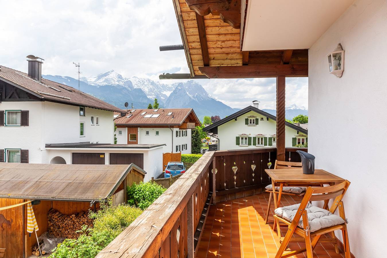 Vakantiewoning 'Alpblick Alpspitze' met bergzicht, balkon en wifi, foto 13