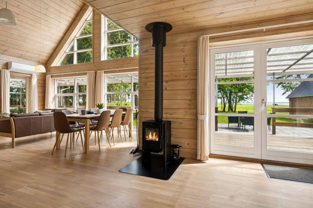 Lovely holiday home of 169 m2 for 8 people with fjord view. in Mors, Limfjord i Nordjylland
