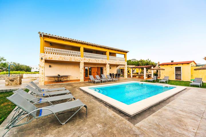 Villa pour 12 personnes, avec Balcon et Jardin dans Alcúdia