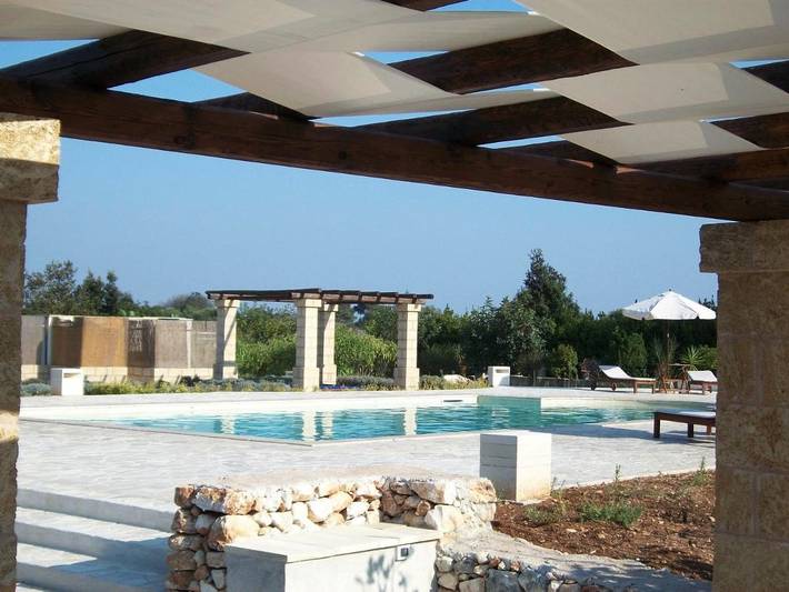 Appartement de vacances pour 4 personnes, avec terrasse ainsi que jardin et piscine - 1