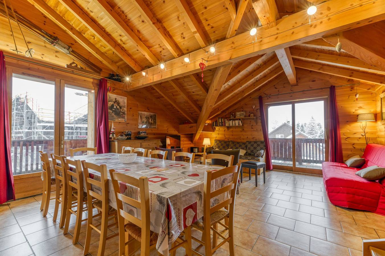 Appartement entier, Appartement 'Le Pelvoux' avec balcon in Vénosc, Les Deux Alpes