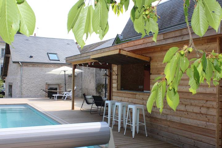 Gîte pour 6 personnes, avec terrasse ainsi que jardin et piscine dans Veuzain-sur-Loire - 4