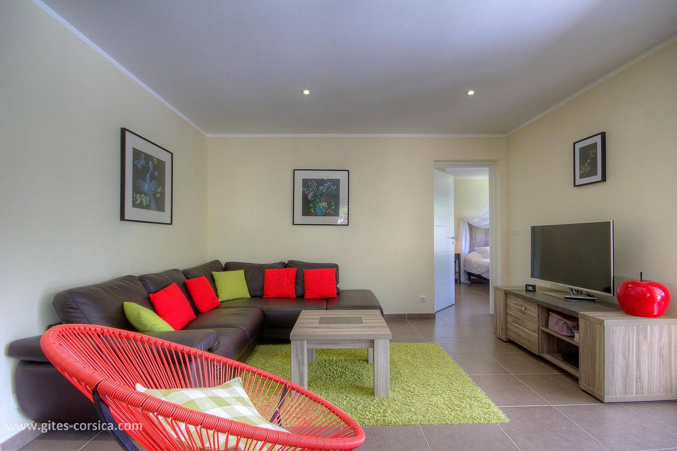 Villa Bella Vista in Oletta, Calvi e dintorni
