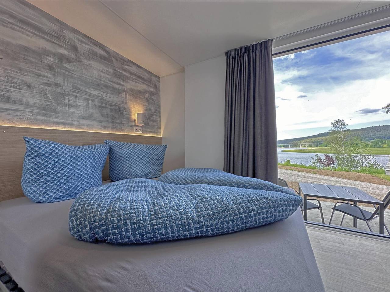 Feriendorf Seeblick - Tiny-Chalet direkt am See in Neunburg vorm Wald, Naturpark Oberpfälzer Wald