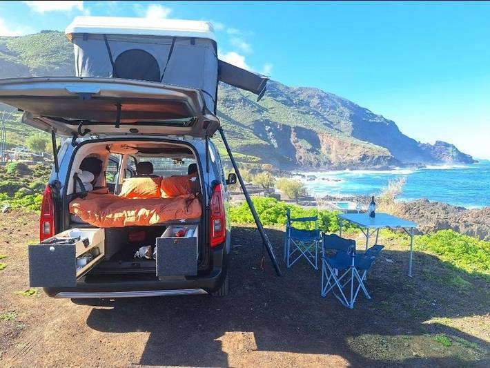 Tienda para 4 personas en La Palma