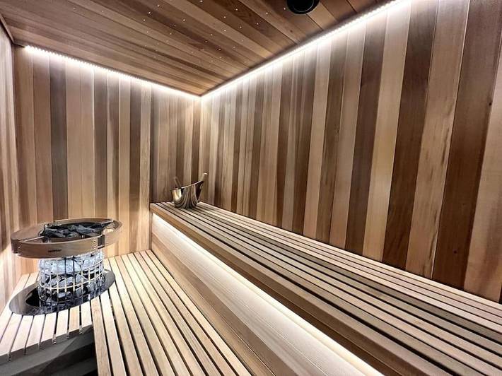 Ferienwohnung für 4 Personen, mit Garten und Sauna sowie Seeblick - 1