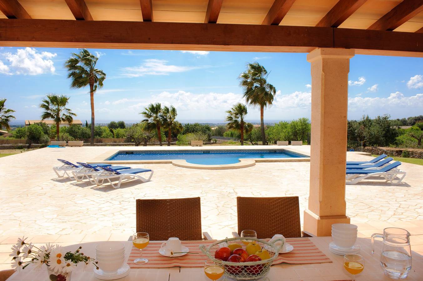 Villa pour 6 personnes avec balcon in Cala d'Or, Santanyí