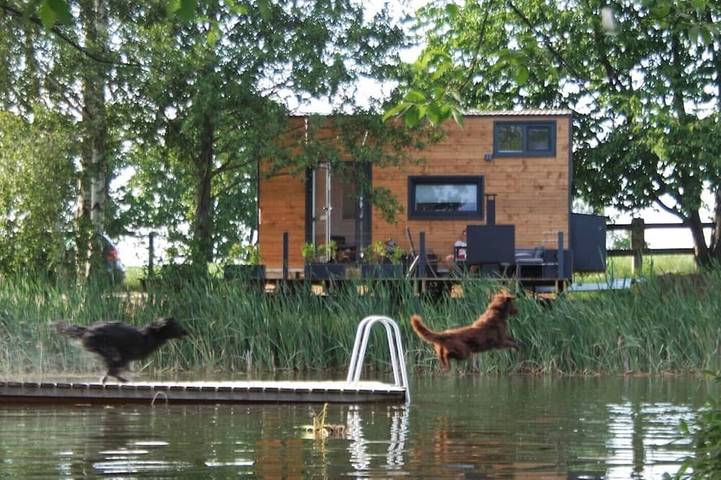 Ferienhaus für 5 Personen, mit Pool und Sauna sowie Balkon und Garten in Sächsische Schweiz - 3