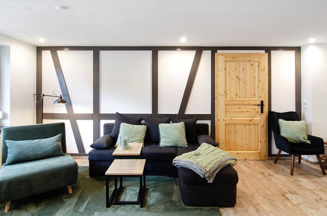 Ganze Wohnung, Apartment 'De Lüttje Utkiek' mit Balkon und Wlan in Samtgemeinde Dransfeld, Weserbergland