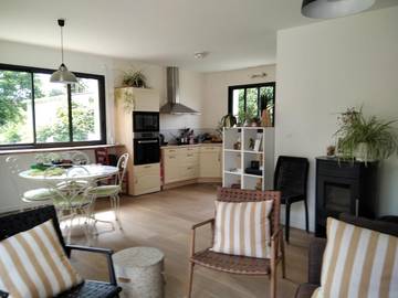 Gîte pour 2 personnes, avec terrasse et jardin à Rétaud