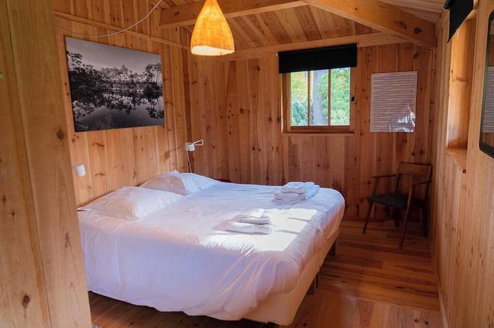 Cabane en bois pour 10 personnes, avec jardin et jacuzzi au Cap Ferret - 2