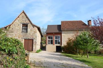 Gîte pour 5 personnes, avec terrasse et jardin à Béduer