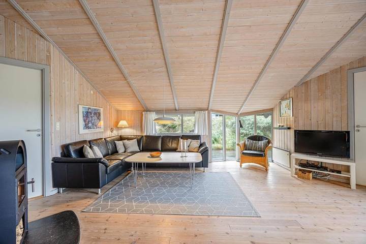 Villa für 6 Personen, mit Sauna und Balkon/Terrasse sowie Terrasse und Ausblick, mit Haustier in Dänemark - 3