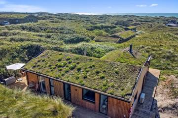 Ferienhaus mit Meerblick für 6 Personen, mit Terrasse, mit Haustier in Grønhøj Strand