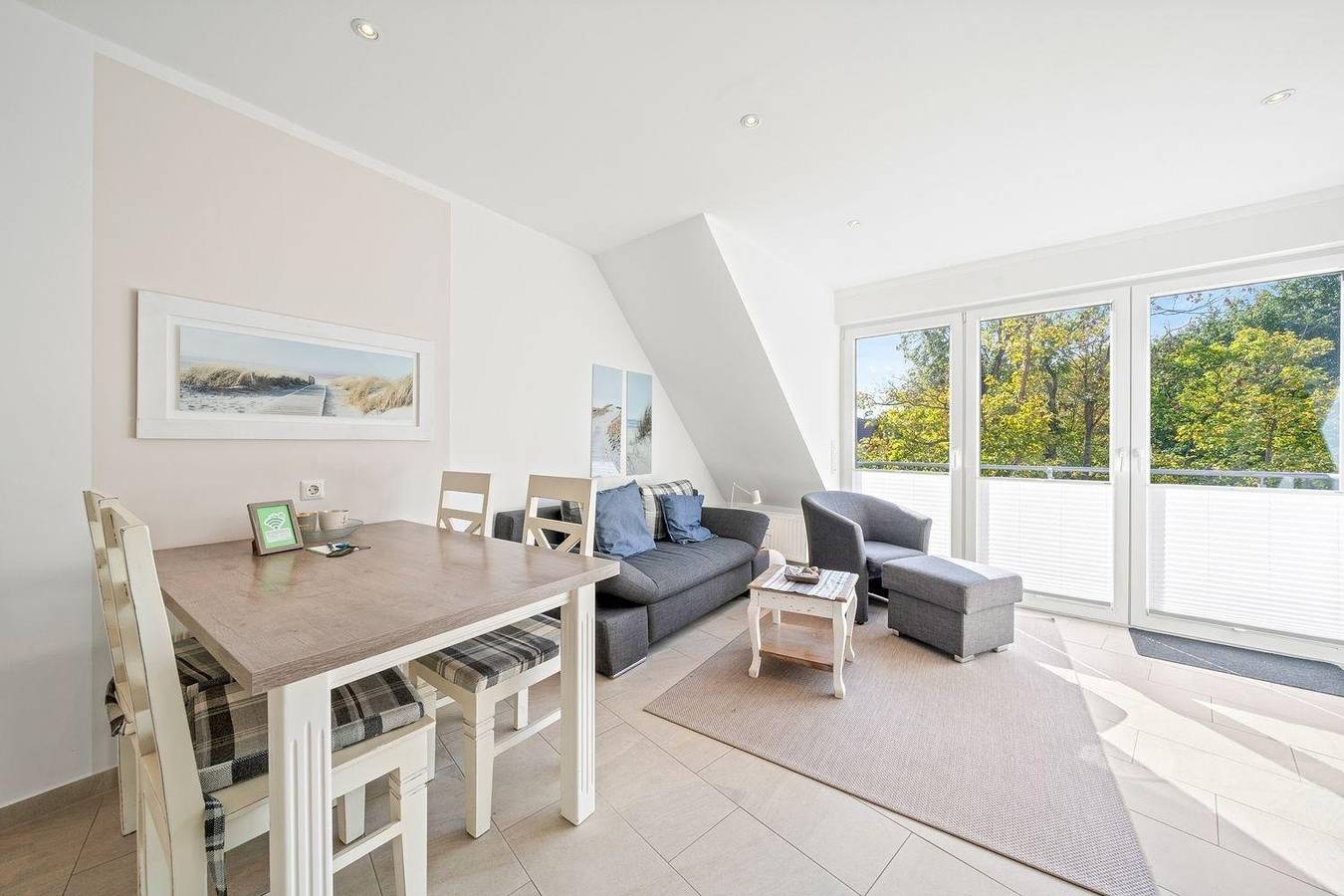 Ganze Ferienwohnung, Friesenglück am Deich in Norddeich Mole, Norddeich