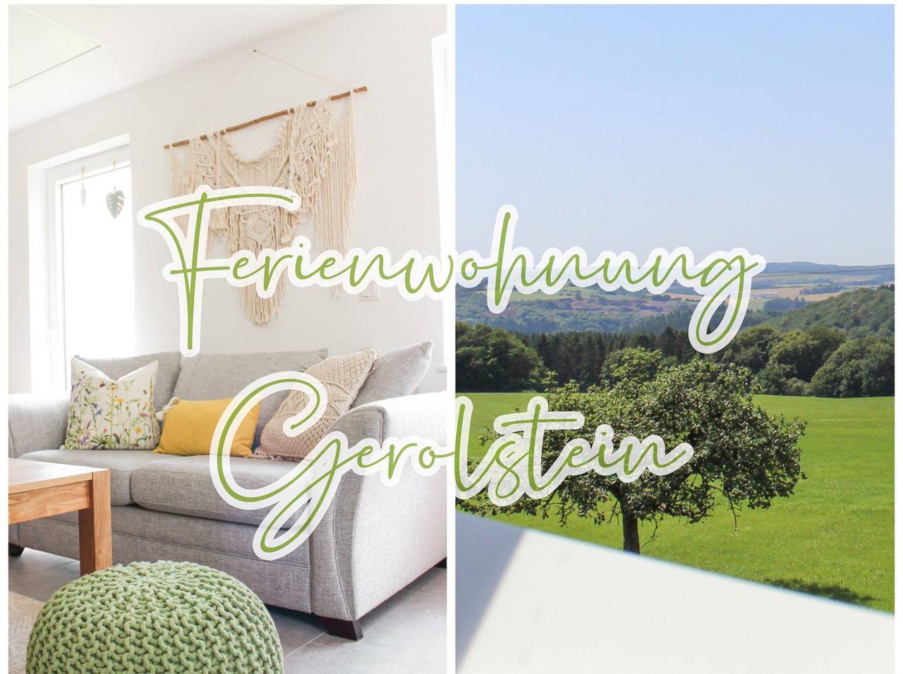 Ganze Ferienwohnung, 2-Bett-Ferienwohnung "zum Himmelreich" in Gerolstein, Vulkaneifel