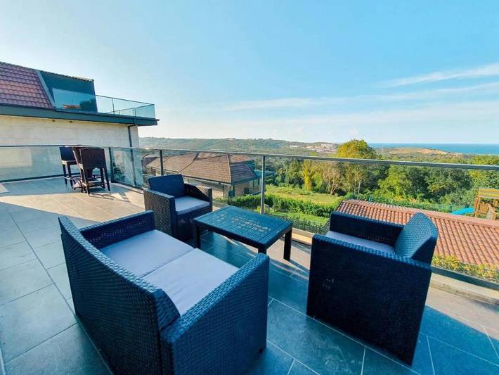 Villa pour 7 personnes, avec jacuzzi et balcon ainsi que sauna et piscine à Turquie - 3