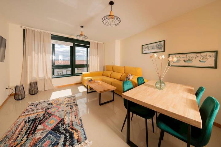 Apartamento para 4 personas, con balcón en Finisterre