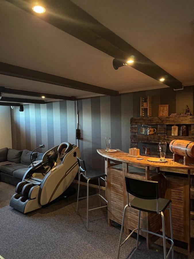 Ferienhaus für 10 Personen, mit Terrasse und Garten sowie Sauna und Ausblick
