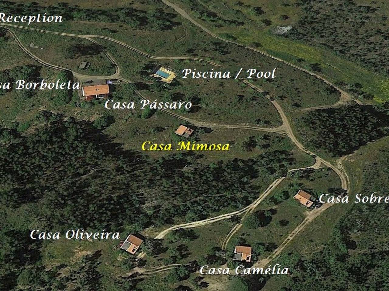 Monte Horizonte Casa Mimosa Öko und Natur in Santiago do Cacém, Santa Cruz e São Bartolomeu da Serra, Alentejo Litoral