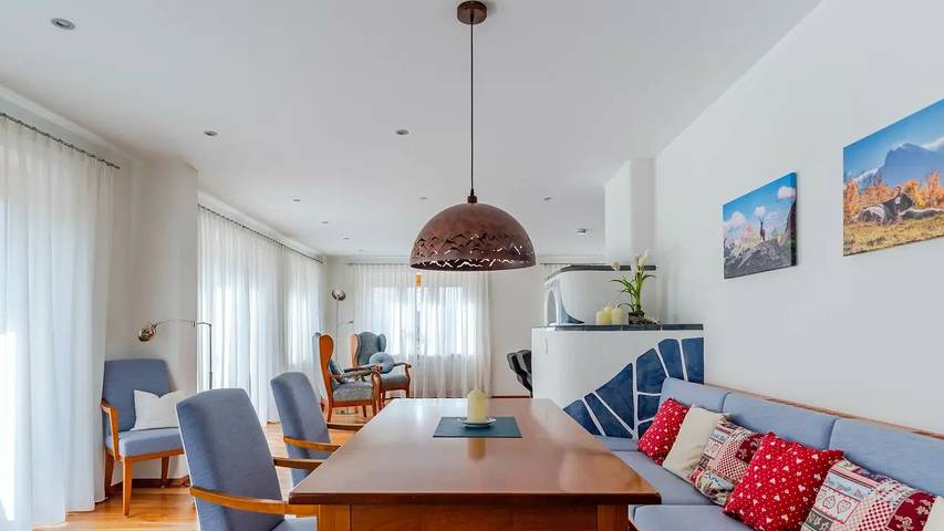 Ferienhaus für 7 Personen, mit Balkon und Terrasse sowie Garten und Sauna in Bühl am Alpsee - 4
