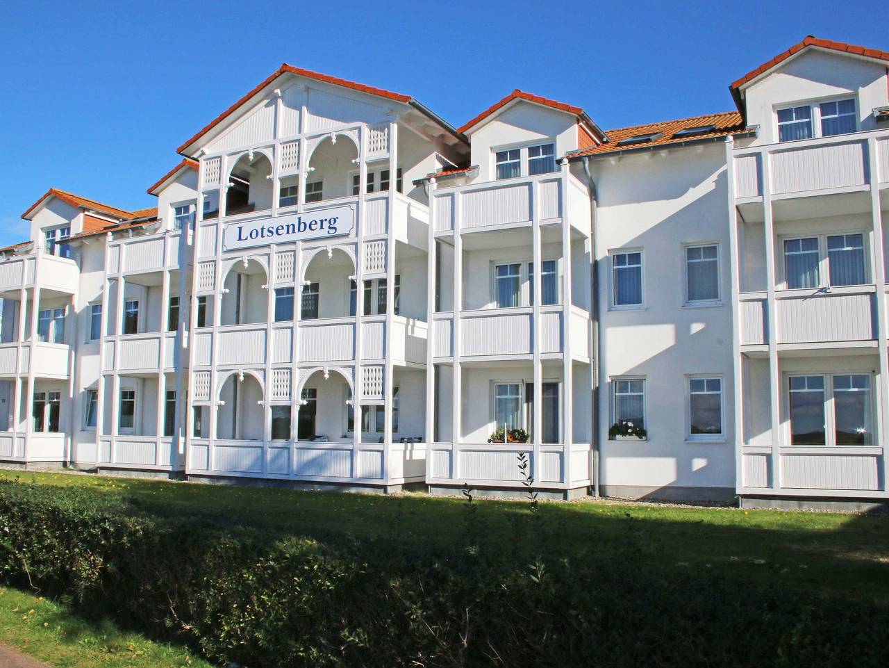 Ganze Ferienwohnung, F: Haus Lotsenberg Whg. C13 mit Balkon in Thiessow, Mönchgut