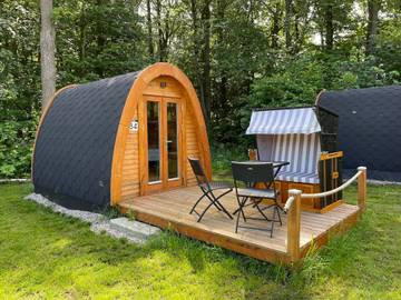 Ferienhaus für 2 Personen, mit Ausblick und Balkon, kinderfreundlich in Eider-Treene-Sorge