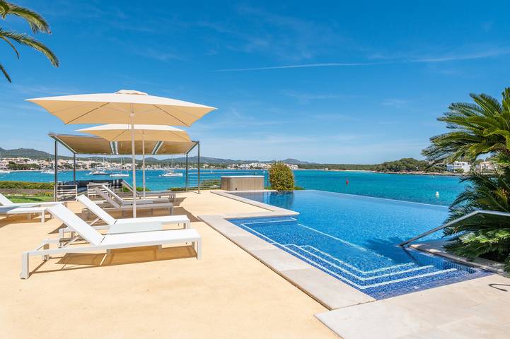 Luxus-Finca für 8 Personen, mit Balkon und Whirlpool sowie Terrasse und Garten in Portocolom - 3