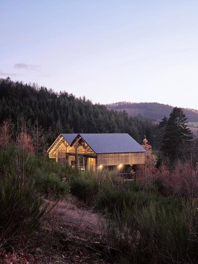 Maison de vacances pour 4 personnes, avec terrasse et vue à Bertogne