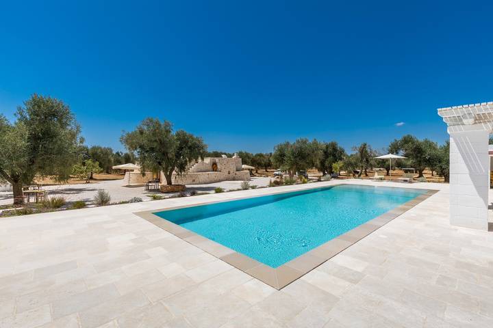 Trullo pour 8 personnes, avec piscine et jardin à Francavilla Fontana - 4