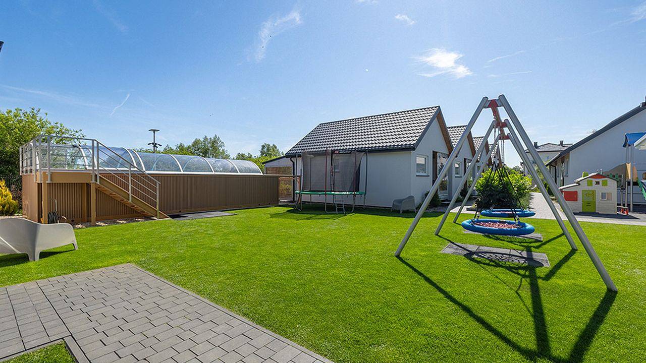 Dom dla 5 osób z taras in Sarbinowo, Powiat koszaliński
