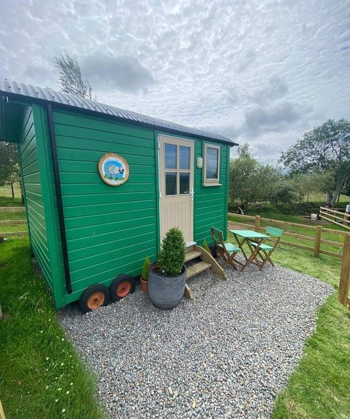 Lodge for 2 people, with Terrace and View in County Mayo