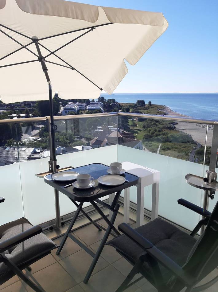 Ferienwohnung für 2 Personen, mit Balkon und Pool sowie Sauna in Neustadt in Holstein - 2