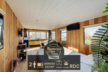 Gîte pour 2 personnes, avec terrasse et jacuzzi à Vic-le-Comte