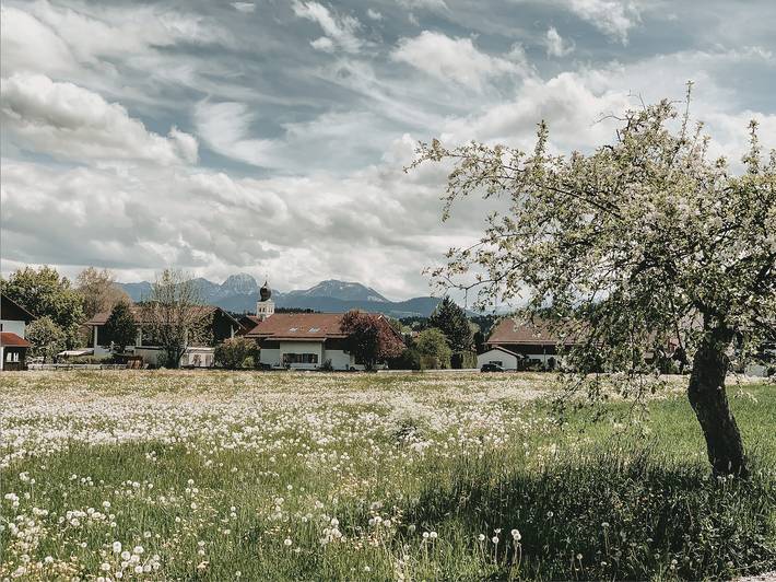 Ganze Ferienwohnung, Ferienwohnung "Casa di Stark" - Ferienwohnung 41 qm mit separatem Schlafzimmer in Bruckmühl, Landkreis Rosenheim
