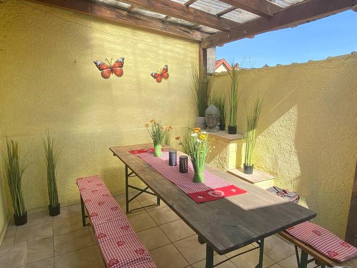 Ferienhaus für 5 Personen, mit Terrasse