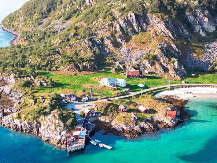 Ferienhaus für 4 Personen, mit Terrasse, kinderfreundlich in Troms