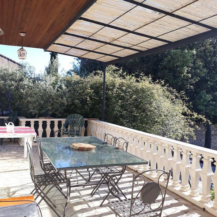 Gîte pour 6 personnes, avec piscine ainsi que balcon et jardin dans le Gard - 4