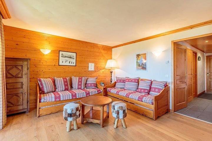 Appartement de vacances pour 7 personnes, avec balcon et sauna dans Plagne Villages