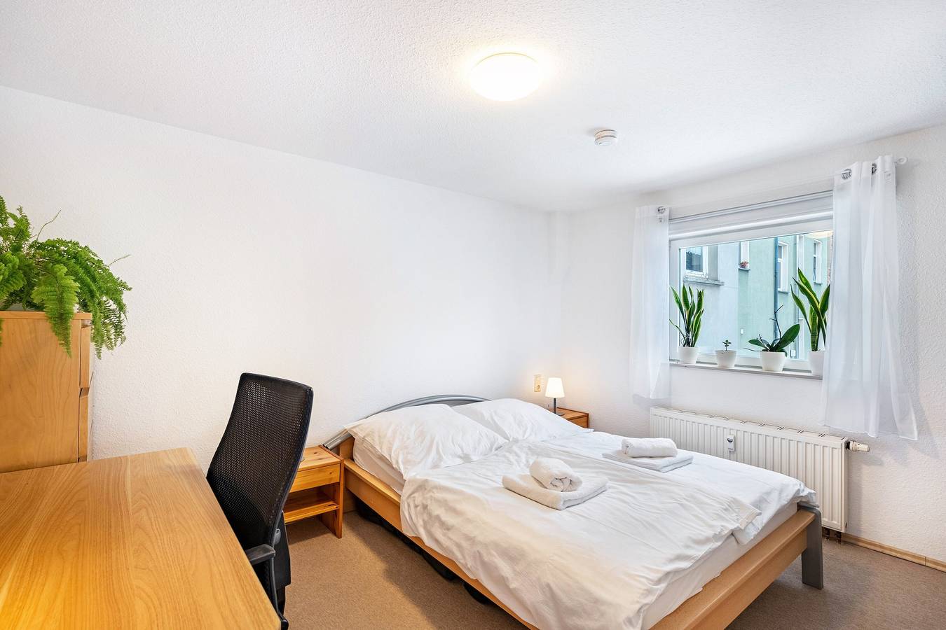 Ferienwohnung 'Apartment auf zwei Etagen - Casita' mit Gemeinschaftsgarten & Wlan in Burgstädt, Chemnitz und Umgebung